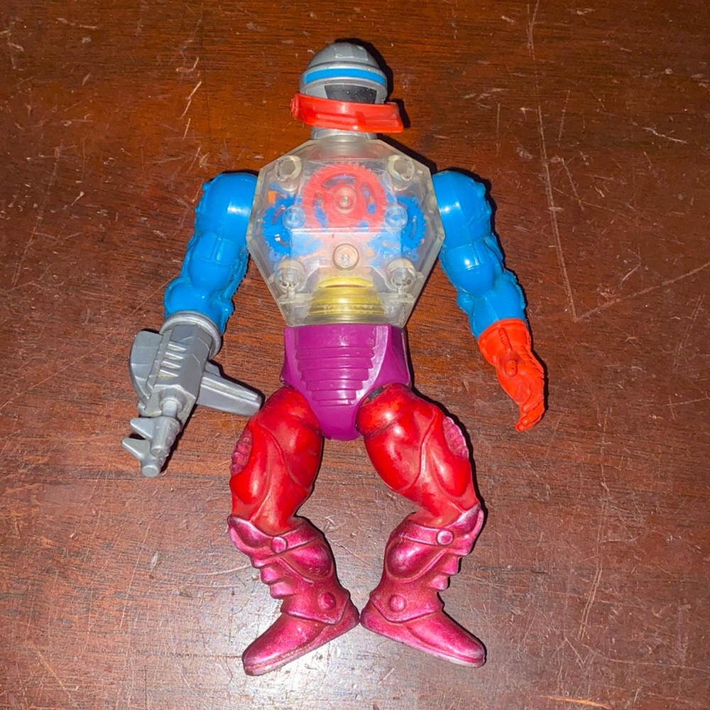 Vintage 1984 mattel Masters of the Universe Roboto action figure.